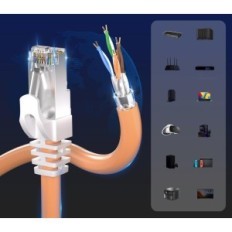 Soibke-Netzwerkkabel, WLAN, 10 GB / s, 50 m