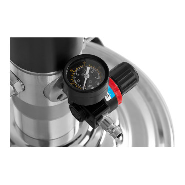 Lubricator. Pneimatiskais ceļvedis mašīnām Pro 50: 1 20 l komplekts