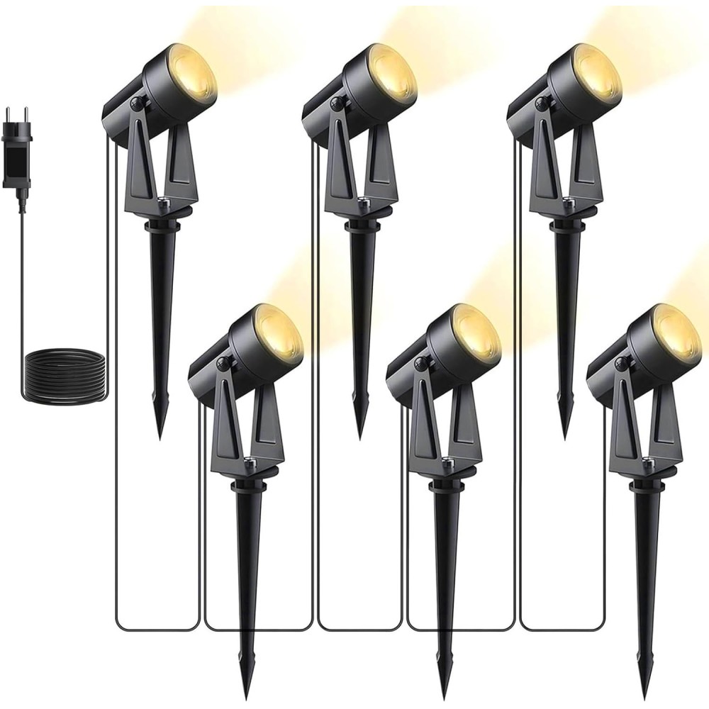 Garden lighting Svater IL-SD-2221M6T, 20 m, 1800 LM, IP65, 3000 K, 6 pieces