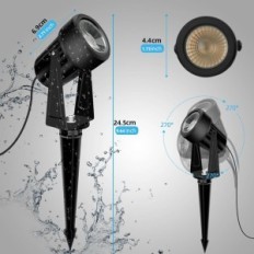 Giardino illuminazione Svater IL-SD-2221M6T, 20 m, 1800 LM, IP65, 3000 K, 6 pezzi