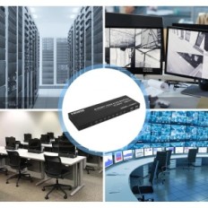 KVM tenkantis jungiklis KS802, 5 V, HDMI, iki 8 kompiuterių