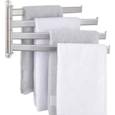 KES A2104S4L40-2 15 "Cintre à serviettes, acier inoxydable, sans set