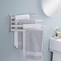 KES A2104S4L40-2 15 "Käterätikuva riidepuu, roostevaba teras, ei ole komplekti