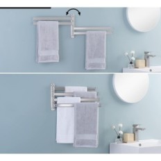 KES A2104S4L40-2 15 "Dvieļu pakaramais, nerūsējošais tērauds, nav iestatīts