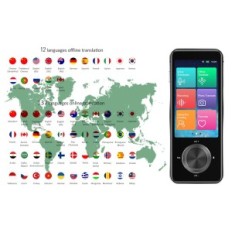 Traduttore portatile Cevikno 2024-F su 137 lingue Black Smart VoCover Offline