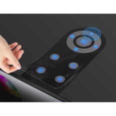 Projektor HORLAT, 4K, 25000 lumenów, Full HD 1080P, WiFi, Bluetooth