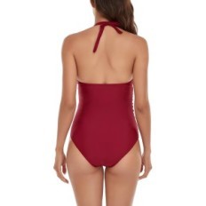 Traje de baño Eastlegant, One Piece, XL, Borgoña