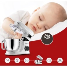 Planeedi segisti Zacta, 1500 W, 8 l, 6 kiirus, valge