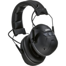 Uvex Axess One Active Protective Aurmuffs con Bluetooth 5.2, utilizzato