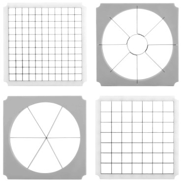 Mandoline manuelle universelle pour légumes et fruits Royal Catering RCKS-4