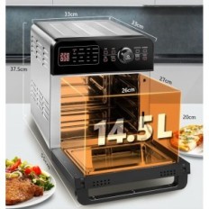 Freír la plancha sin aceite Michelangelo 14.5 L, 1700 W, 8 accesorios, usados