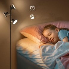 Lâmpada de piso de Sibrille, 36 W, 2500 lm, 2700-6500 K