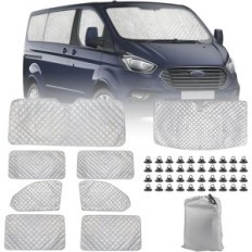 Sada vnitřních záclon pro auto, kompatibilní s Ford