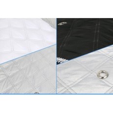 A set of internal curtains for the car, compatible with Ford