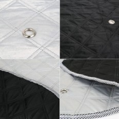 A set of internal curtains for the car, compatible with Ford