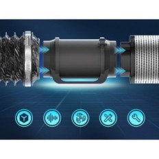 HG Power 150 mm tubular fan, electric, 798 m³ / h Exhibition