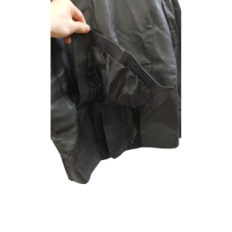 Leder-Sportjacke von Herren-Leder-Sportjacke Avirix EAQQ, Black, 2 Buttons, 2XL, EUR 54