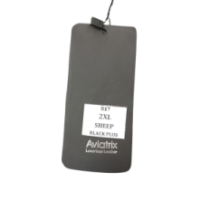 Muška kožna sportska jakna Avirix Eaqq, crne, 2 gumba, 2xl, EUR 54