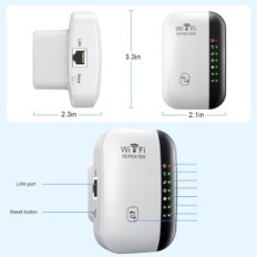 Wi-Fi-Repeater M195-Signalverstärker, bis zu 2500 sq.ft, 45+ Geräte