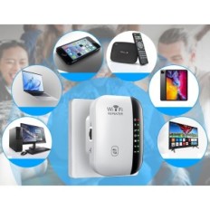 Wi-Fi Repeater M195 Signalforstærker, op til 2500 sq.ft, 45 + enheder