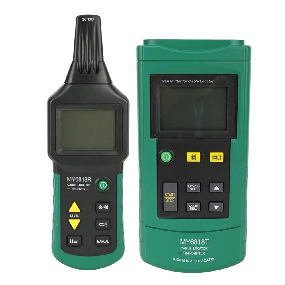 Nábřeží MY6818T 12V-400V AC / DC elektrický detektor kabelu, výstava