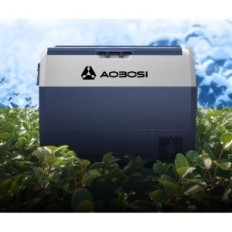 Compressor Aaobosi Frigorífico 60 L, Wi-Fi, 12-24 V e 100-240 V, até -20 ° C