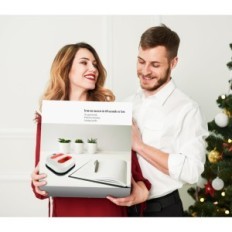 Thermal press for MEFINE clothing, 1200 W, 22.8 cm x 22.8 cm