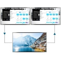 Perjungti KVM YOUTINTHDAV KC-KVM302AS HDMI, 2 parodų monitoriai