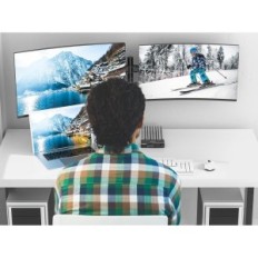 Lüliti KVM YouTinghdav KC-KVM302As HDMI, 2 näituse monitor