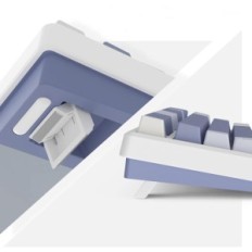 Bezdrôtový RK Royal KLIPULDGE RK-M75, USB-C, Purple