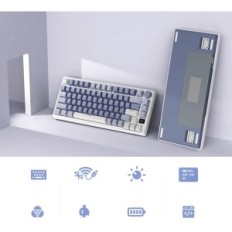 Brezžični RK Royal Kludege RK-M75, USB-C, Purple