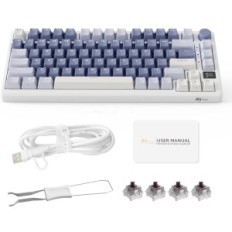 Wireless RK Royal Kludge RK-M75, USB-C, viola