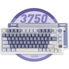 Bezdrôtový RK Royal KLIPULDGE RK-M75, USB-C, Purple