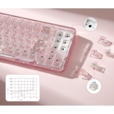 Mehāniskā tastatūra Yunzii X71, 4000 mAh, USB-C