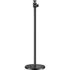 Projektor stand 30- 100 cm fekete állítható állvány univerzális Qwall tartó ideális otthoni mozi