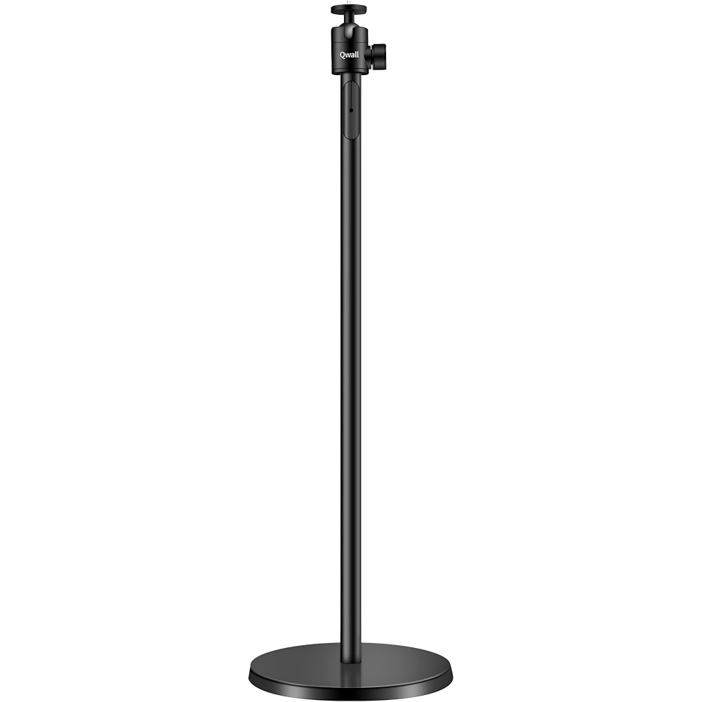 Stand pour projecteur 30-100 cm Trépied réglable noir avec manche universelle Qwal Idéal pour home cinéma