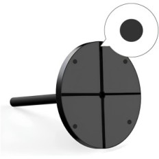 Stand for projektor 30-100 cm Sort Justerbart Stativ med Qwal Universal Handle Ideel til hjemmebiograf