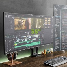 Monitor Monitor Monitor RZ-60-2, 2 skjermer, 17-35 tommer, brukt