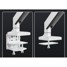 Alça de mesa no monitor putsen gsmt-231-W, 17-49 polegadas, branco