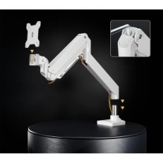 Alça de mesa no monitor putsen gsmt-231-W, 17-49 polegadas, branco