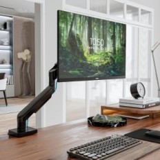 Uchwyt do monitora IMtKotW PT61-C012, 17-49 cali, Używany