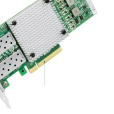 Cartão de rede da huntion, duas portas SFP +, com adaptador