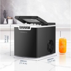Crownful Ice Cuber, 100w, 220V, zwart