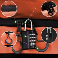 Roof dell'automobile sndmor usata, 595 l, 6 ganci per porte