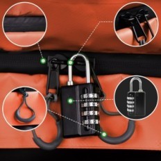 Roof dell'automobile sndmor usata, 595 l, 6 ganci per porte