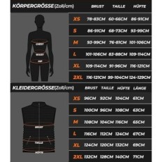Ženske grijanje prsluk Gotobi, 7.4v, 16000 mah, veličina s
