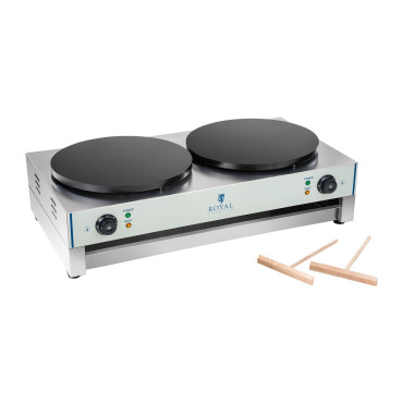 Crêpe 40 cm šildytuvas Royal Catering 3000W 230V