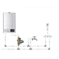 Η αντλία αυξάνει την πίεση του Zyiy 15G-15, 150 W, 230 V / 50 Hz, που χρησιμοποιείται