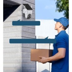 ANGRAN 4MP HD Caméras de surveillance HD, 64 Go, Wi-Fi, 12 V