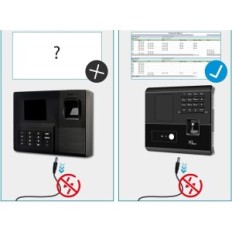NGTECO MB1 MIOMETER TIMER Rekisteröidy Rekisteröidy WiFi: llä, kasvot arvioivat ja magneettikortti